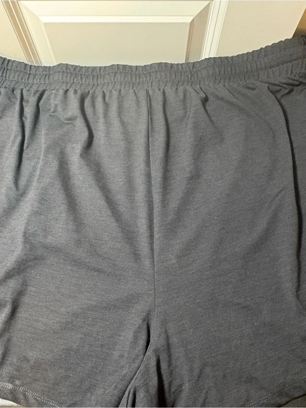 torrid Heathered Black Athletic Drawstring Shorts